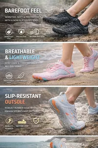 🔥🔥Hot Deal Summer SALE OFF UP TO 60%🔥🔥Quick-Dry Anti-Slip Couple Aqua Shoes thumbnail 2
