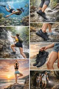 🔥🔥Hot Deal Summer SALE OFF UP TO 60%🔥🔥Quick-Dry Anti-Slip Couple Aqua Shoes thumbnail 4