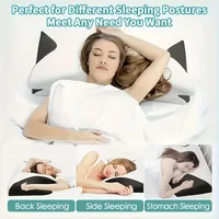 🔥🔥Hot Deal Summer SALE OFF UP TO 60%🔥🔥 Ergonomic Neck Horn Pillow for Side, Back and Stomach Sleepers thumbnail 1