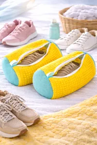 🔥🔥Hot Deal Summer SALE OFF UP TO 60%🔥🔥Washing Shoes Bag Cotton Laundry Fluffy Fibers thumbnail 1