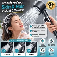 🔥🔥Hot Deal Summer SALE OFF UP TO 60%🔥🔥Three Speed Adjustment Bathroom Supplies Head Massage thumbnail 1