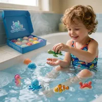 🛁🐣Bath Bombs For Kids – 12 Pack With Surprise Toys Inside, Easter Basket Stuffers thumbnail 13