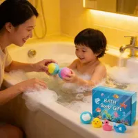 🛁🐣Bath Bombs For Kids – 12 Pack With Surprise Toys Inside, Easter Basket Stuffers thumbnail 14