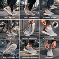 🔥🔥Hot Deal Summer SALE OFF UP TO 60%🔥🔥 Men Sneakers New Men Mesh Casual Shoes Fashion Lightweight thumbnail 4