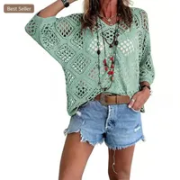 🔥🔥Hot Deal Summer SALE OFF UP TO 60%🔥🔥Inspired Beige Crochet Top with V-Neck thumbnail 17