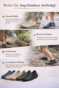 🔥🔥Hot Deal Summer SALE OFF UP TO 50%🔥🔥Cross-border Foreign Trade Men's Hole Shoes Summer thumbnail 3