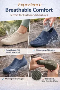 🔥🔥Hot Deal Summer SALE OFF UP TO 50%🔥🔥Cross-border Foreign Trade Men's Hole Shoes Summer thumbnail 5