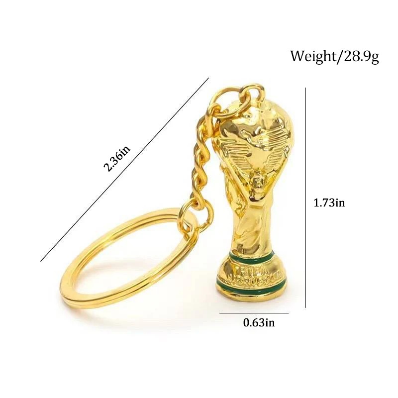 🔥Last Day 50% OFF⚽🏆 2026 FIFA World Cup FIFA Trophy & Ball Keychain thumbnail 10