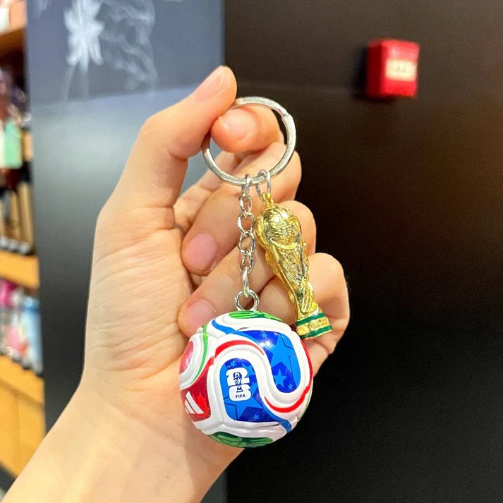 🔥Last Day 50% OFF⚽🏆 2026 FIFA World Cup FIFA Trophy & Ball Keychain thumbnail 16