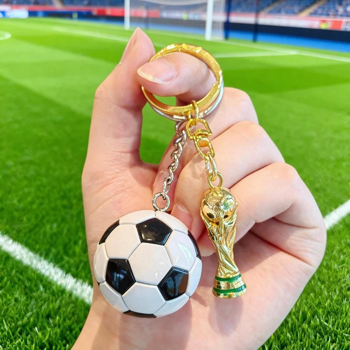 🔥Last Day 50% OFF⚽🏆 2026 FIFA World Cup FIFA Trophy & Ball Keychain thumbnail 17