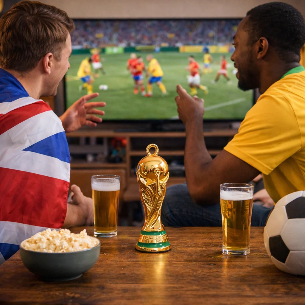 🔥Last Day 50% OFF⚽🏆 2026 FIFA World Cup FIFA Trophy & Ball Keychain thumbnail 9