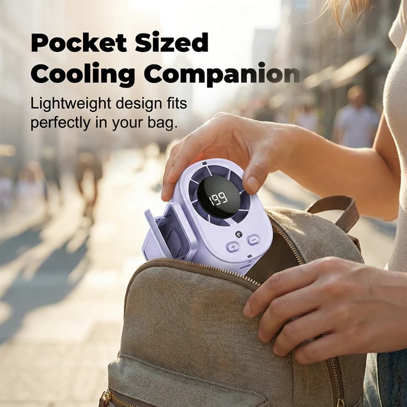 🥳2026 HOT SALE💞50K+ SOLD!High-Speed Brushless Motor Mini Fan thumbnail 3