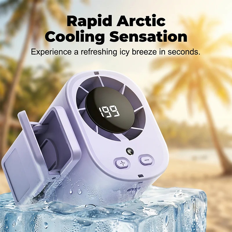 🥳2026 HOT SALE💞50K+ SOLD!High-Speed Brushless Motor Mini Fan thumbnail 6