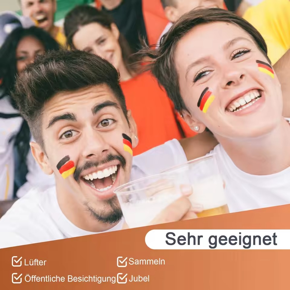 🔥🔥Hot Deal Summer SALE OFF UP TO 60%🔥🔥 Face Paint Stick Stripe Football Fan - Image 1