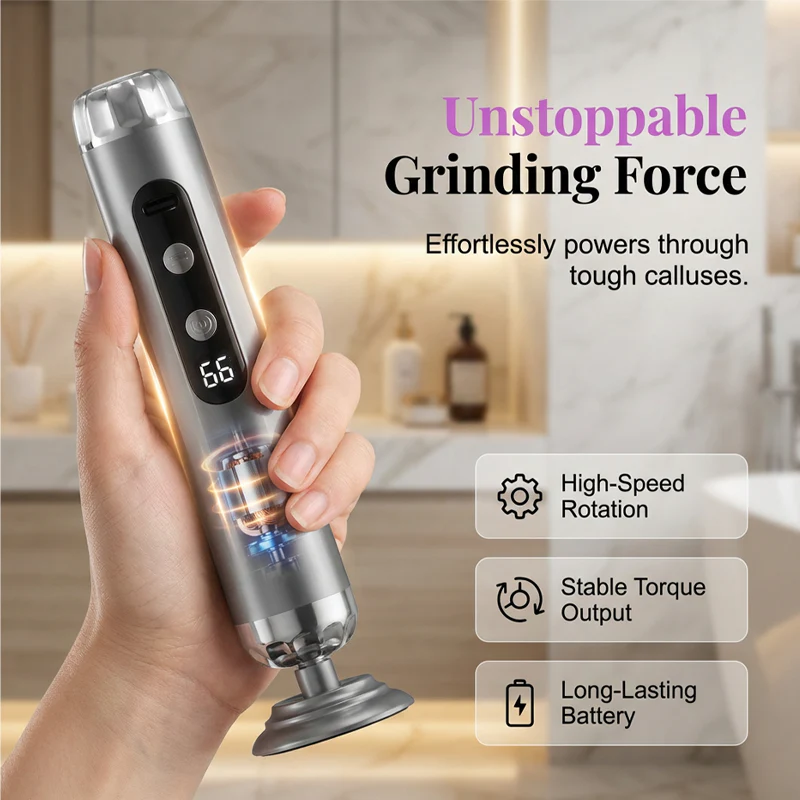💎 Premium 5-Speed Foot File – Salon Results at Home | 50% OFF Sale 🔥 - Image 1