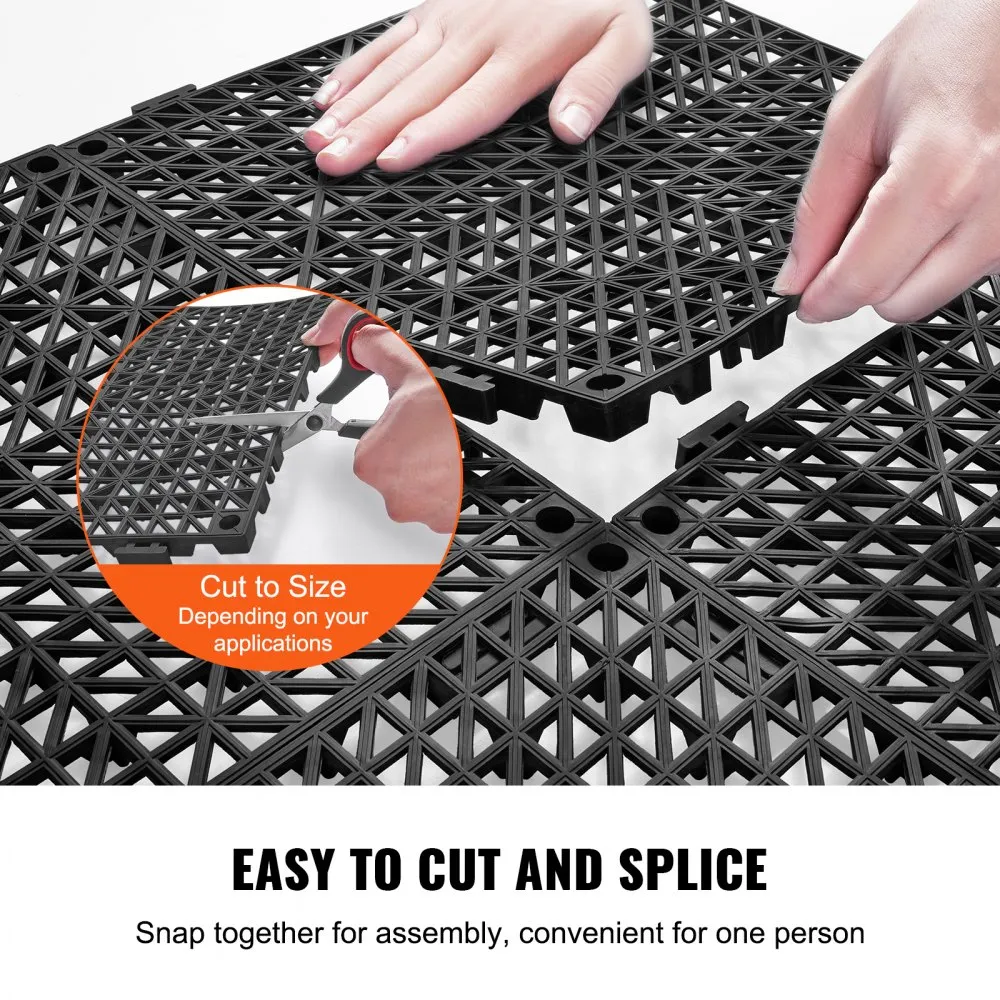 🔥🔥Hot Deal Summer SALE OFF UP TO 60%🔥🔥Splicing Drainage Mats, Soft PVC Interlocking Drainage Floor Tiles thumbnail 2