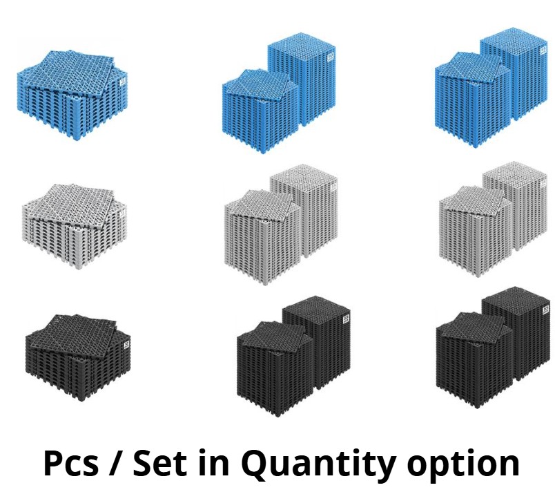 🔥🔥Hot Deal Summer SALE OFF UP TO 60%🔥🔥Splicing Drainage Mats, Soft PVC Interlocking Drainage Floor Tiles thumbnail 17