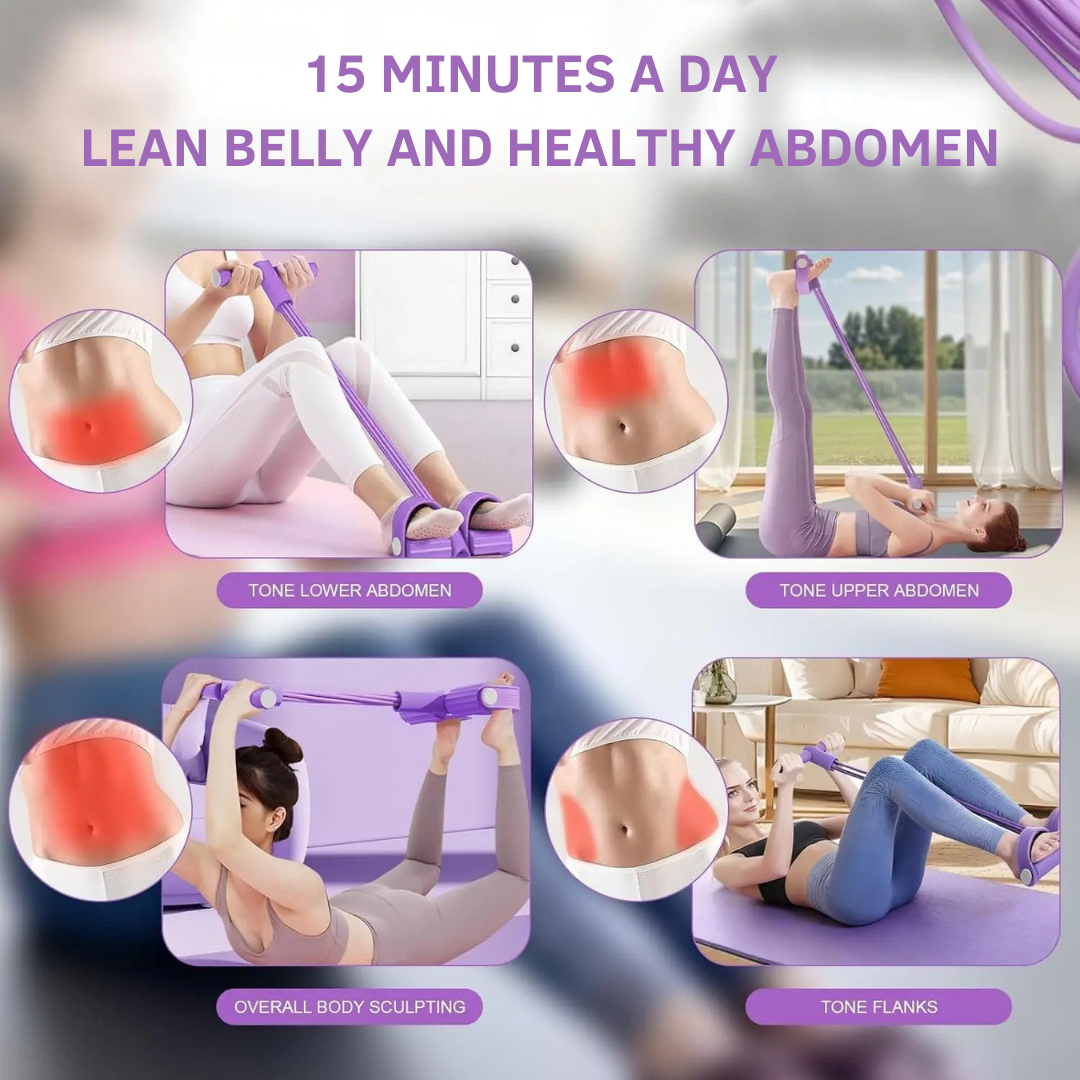 🔥 Summer Sale - Up to 60% OFF 🌸 Wave Goodbye to the "Mom Pooch" with the 4/6-Tube Pedal Tensioner! thumbnail 3