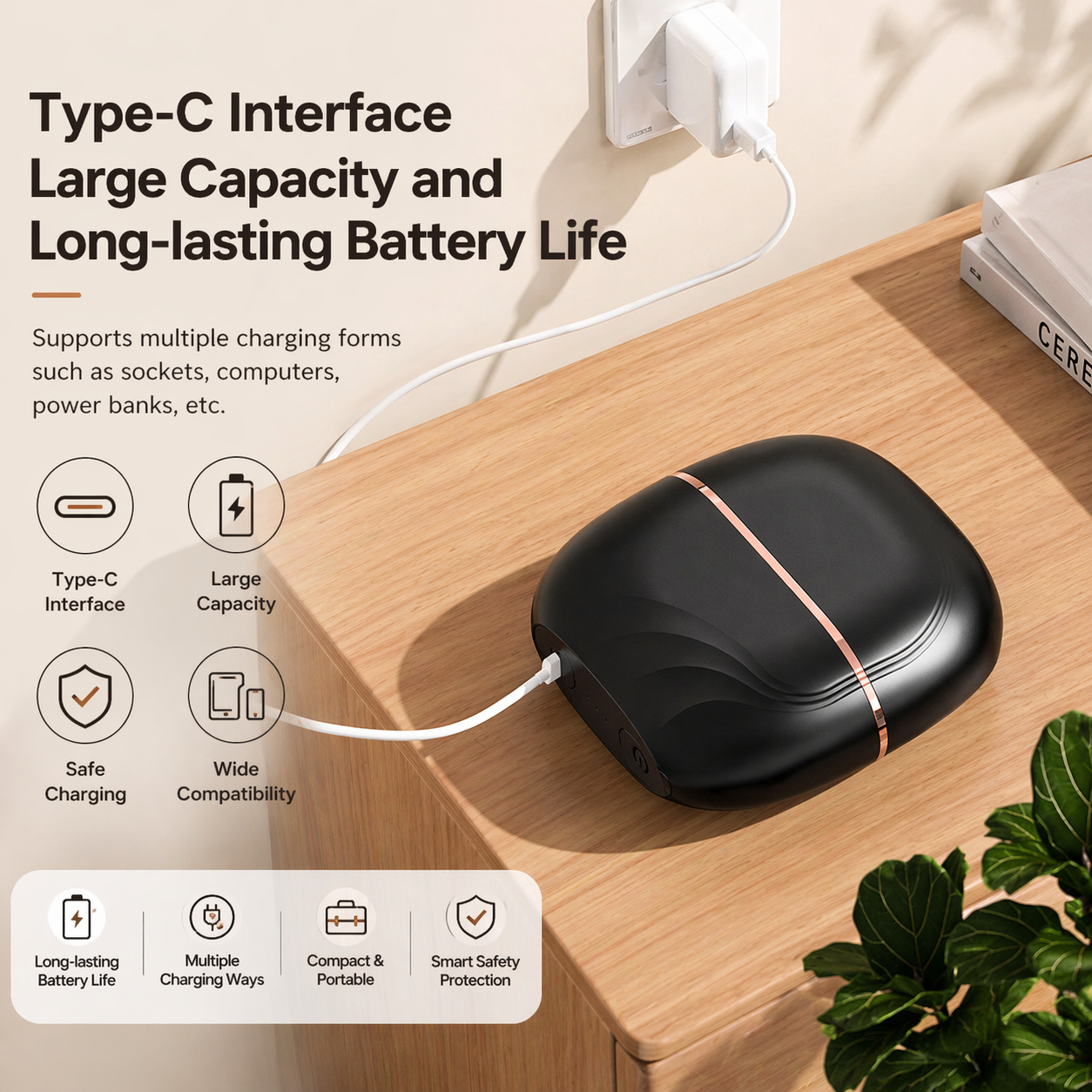 🔥🔥Hot Deal Summer SALE OFF UP TO 49%🔥🔥- Mini Rechargeable Hair Straightener thumbnail 6