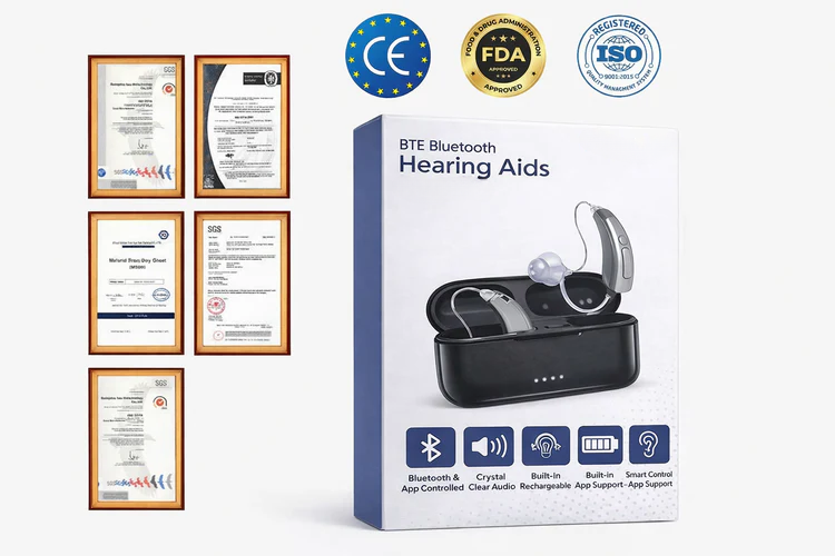 ✨ Big sale Upto 60% OFF SmartHear™ Pro Self-Fitting Bluetooth Hearing Aids (App Controlled) thumbnail 5