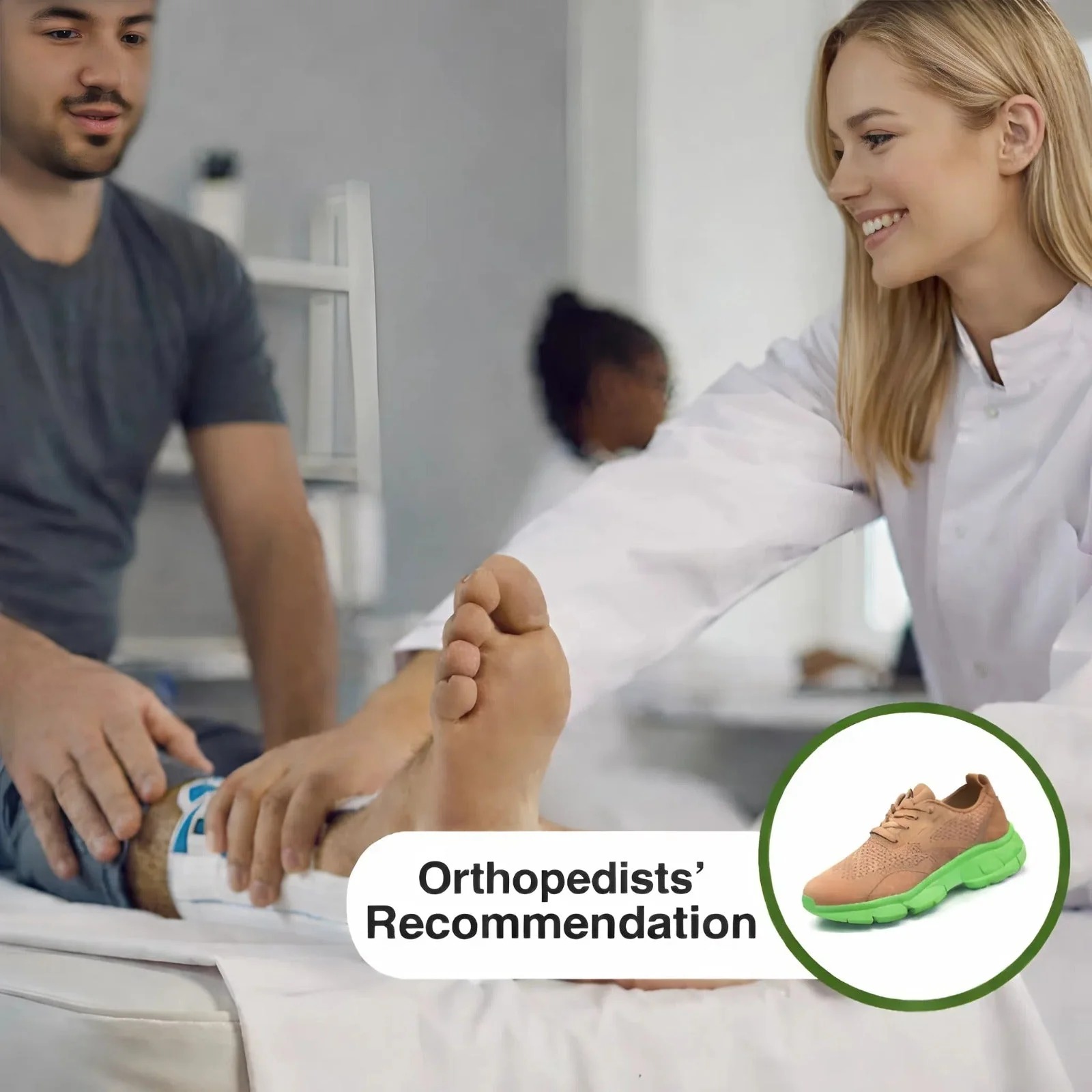 🔥Last Sale🔥Men's Lightweight Breathable Low-Top Running Shoes thumbnail 4