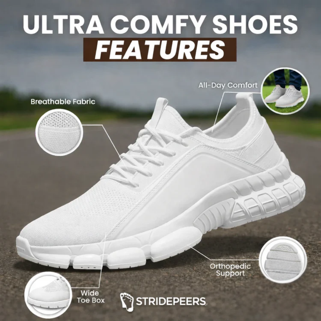 🔥Last Sale🔥Men's Lightweight Breathable Low-Top Running Shoes thumbnail 2