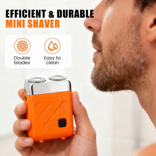 💥Portable Rotary Dual Ring Electric Shaver thumbnail 6