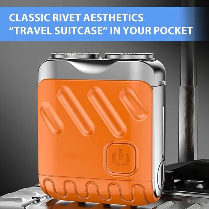 💥Portable Rotary Dual Ring Electric Shaver thumbnail 7