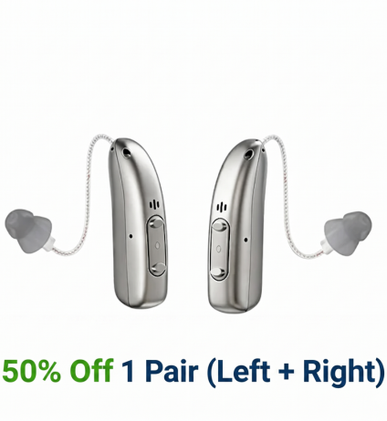 ✨ Big sale Upto 60% OFF SmartHear™ Pro Self-Fitting Bluetooth Hearing Aids (App Controlled) - Image 1