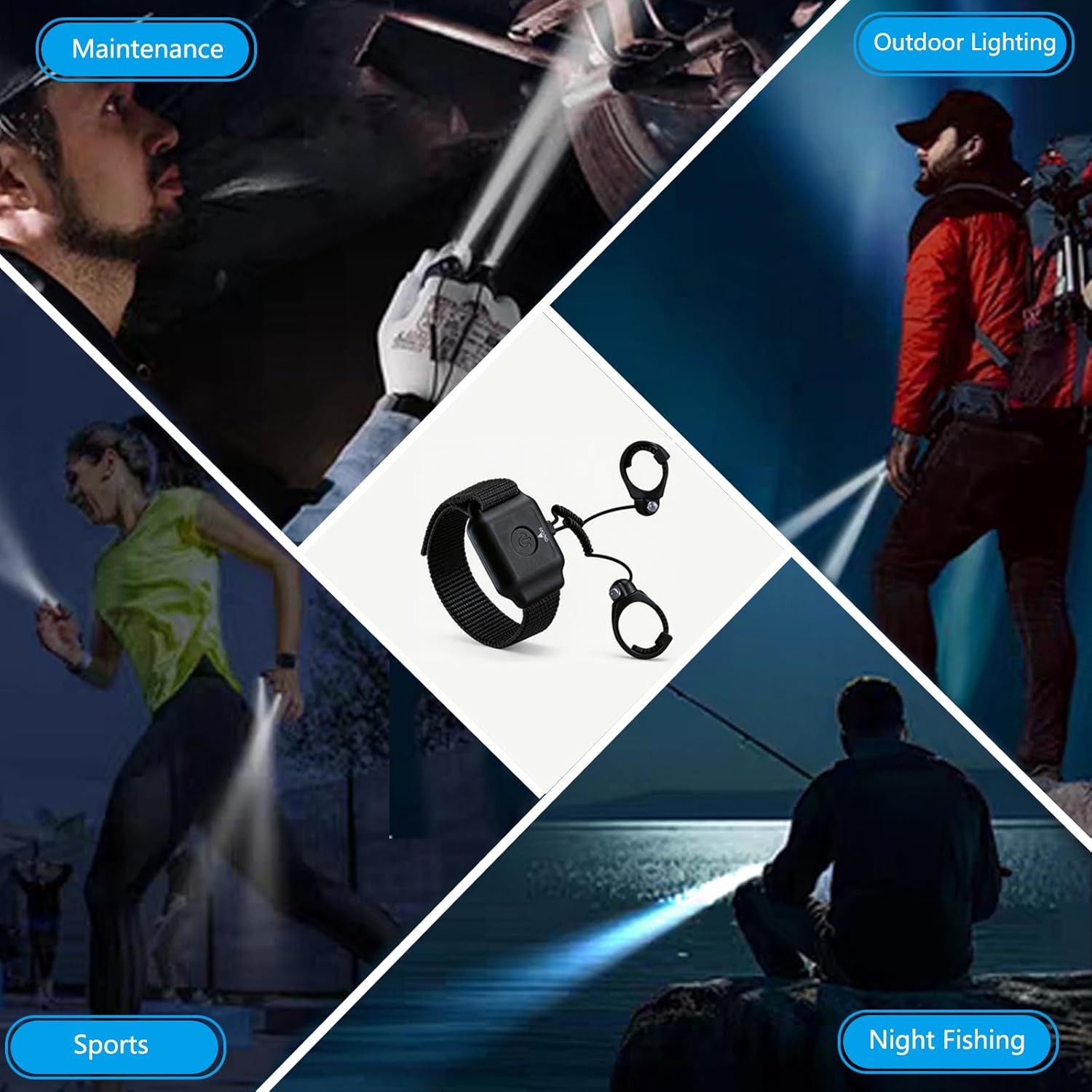 💥Make Dad Smile – Father’s Day 50% OFF❤️-LED Rechargeable Flashlight Gloves thumbnail 5