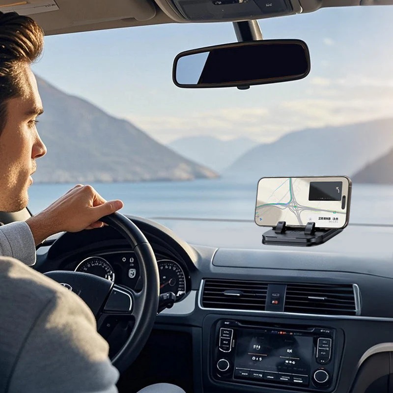 📱 NOW 50% OFF! ✨ 360° Rotating, Foldable Phone Holder – Universally Compatible with Non-Slip Base for Desk🚗💻 thumbnail 9