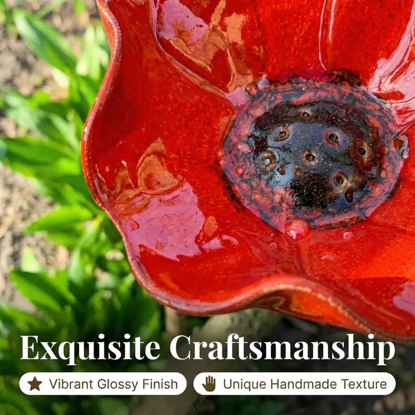 🌟Last Day Promotion 50%🎁Handmade Metal Flower Garden Stake thumbnail 11