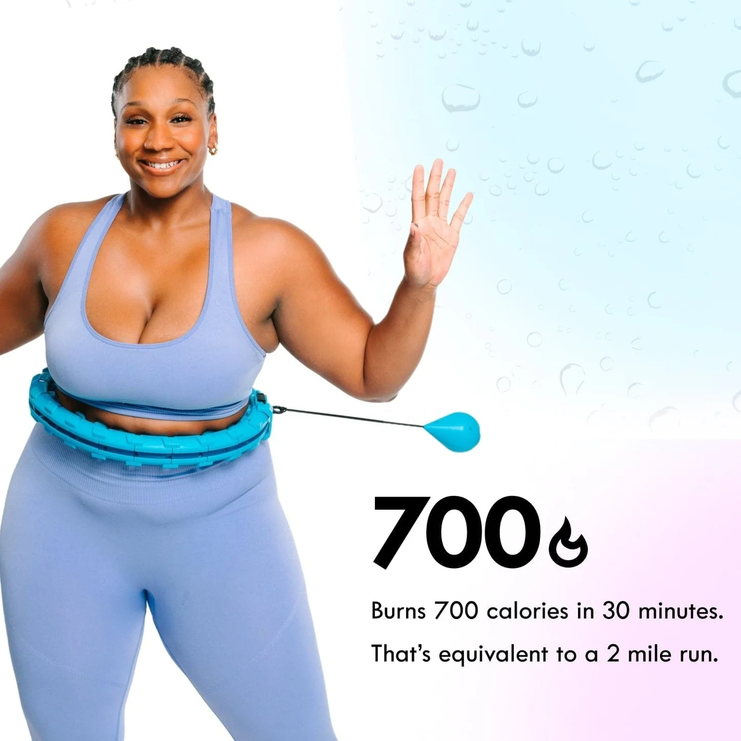 🔥🔥Hot Deal Summer SALE OFF UP TO 60%🔥🔥Smart Sports Circle Adjustable Thin Waist Massager Fitness thumbnail 5