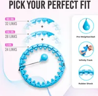 🔥🔥Hot Deal Summer SALE OFF UP TO 60%🔥🔥Smart Sports Circle Adjustable Thin Waist Massager Fitness thumbnail 3