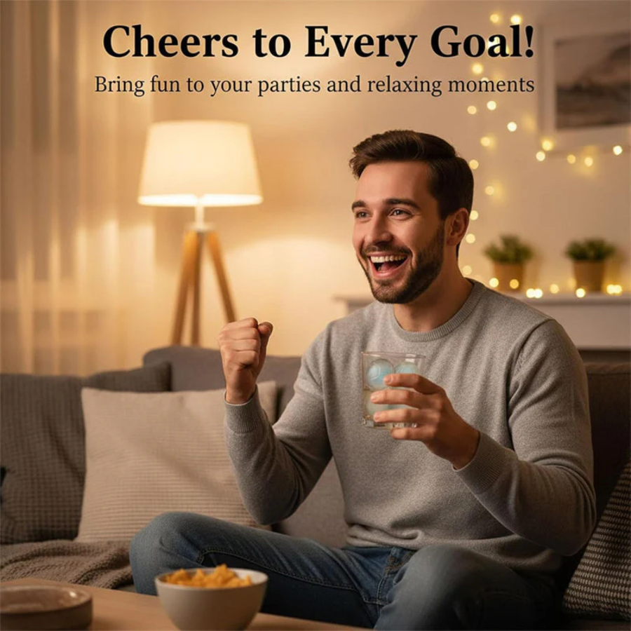 ⚽🔥 50% OFF Today | Silicone Soccer Ice Ball Mold – Cool Drinks, Game-Day Style thumbnail 7