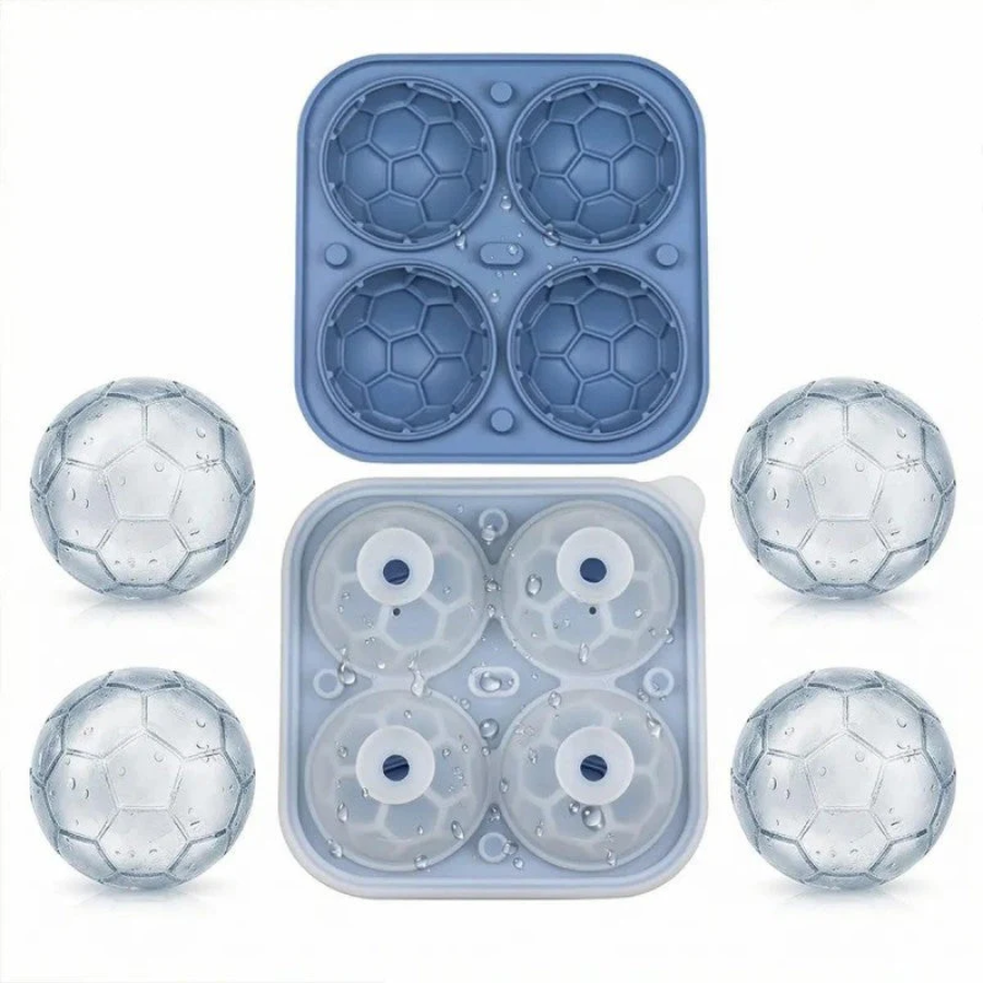 ⚽🔥 50% OFF Today | Silicone Soccer Ice Ball Mold – Cool Drinks, Game-Day Style thumbnail 11