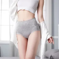🔥Mother-Days SALE OFF UP TO 50%🔥Women's Floral Lace High Waist Hip Lifting Cotton Briefs (3 Pack / 6 Pack) thumbnail 1