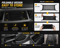 🔥🔥Hot Deal Summer SALE OFF UP TO 55%🔥🔥 Storage Net Pocket between Car Seats thumbnail 4
