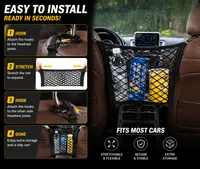 🔥🔥Hot Deal Summer SALE OFF UP TO 55%🔥🔥 Storage Net Pocket between Car Seats thumbnail 3