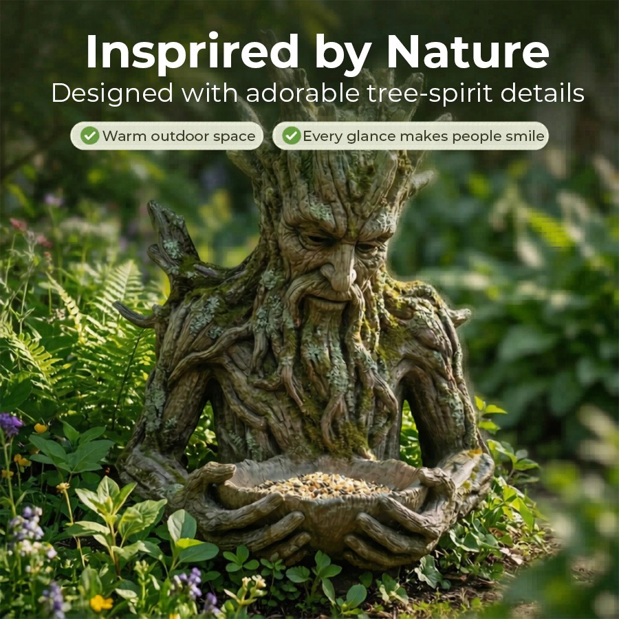 🔥Last Day 50% OFF🔥The Quiet Offering A Tree-Integrated Bird Feeding Sculpture thumbnail 4