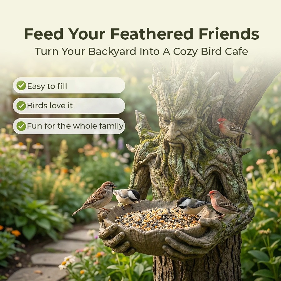 🔥Last Day 50% OFF🔥The Quiet Offering A Tree-Integrated Bird Feeding Sculpture thumbnail 6