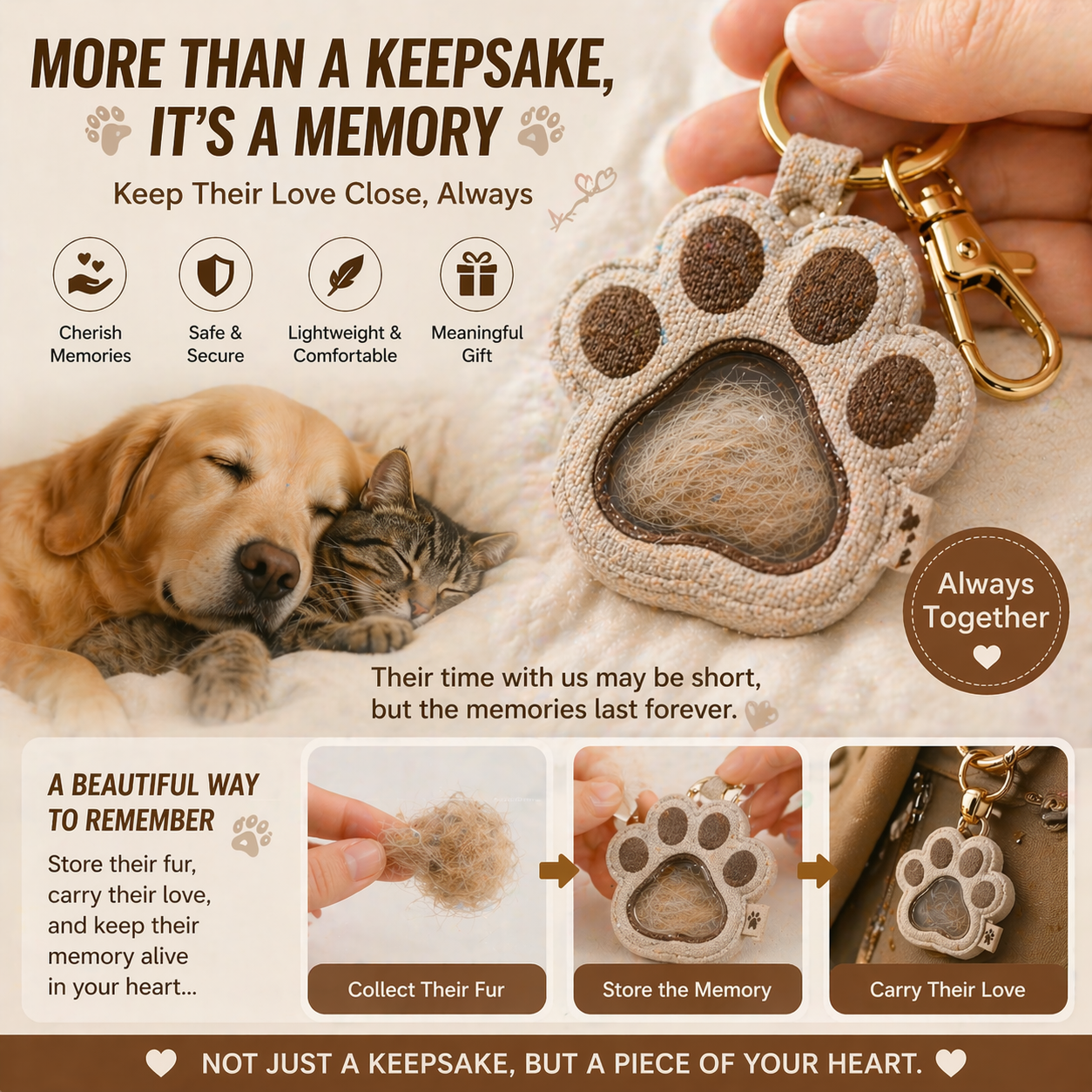 🐶😺 Pet memorial keepsake 💕🎁Emotional Gift for Animal Lovers, Family, Friends, Loved Ones thumbnail 3