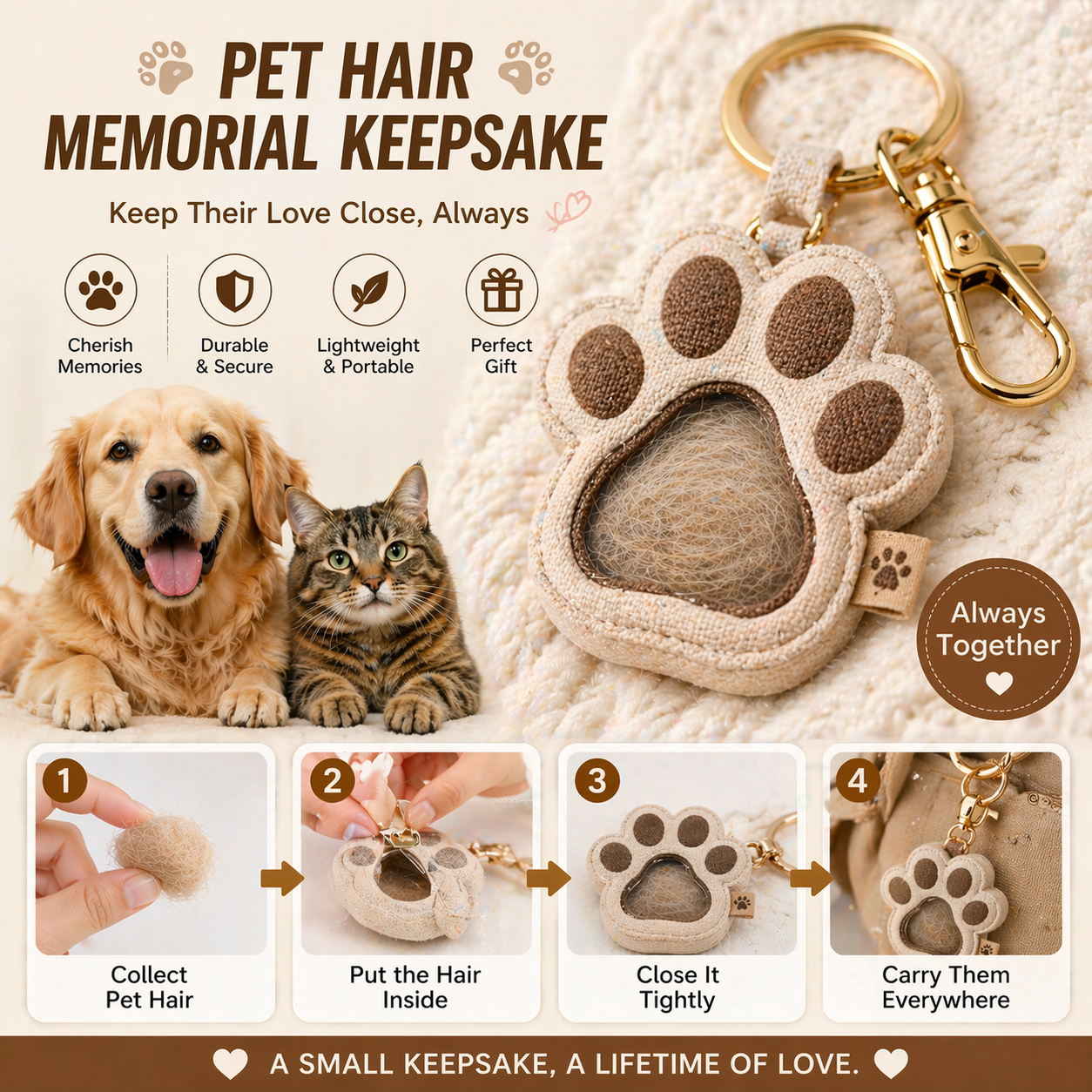 🐶😺 Pet memorial keepsake 💕🎁Emotional Gift for Animal Lovers, Family, Friends, Loved Ones thumbnail 2