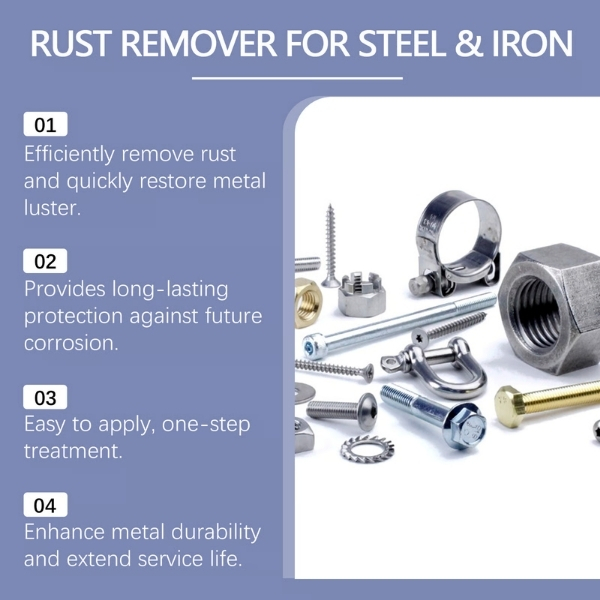 🔥Last Day 40% OFF🔥Powerful Rust Remover Spray - Instantly Restore Metal & Stainless Steel thumbnail 7