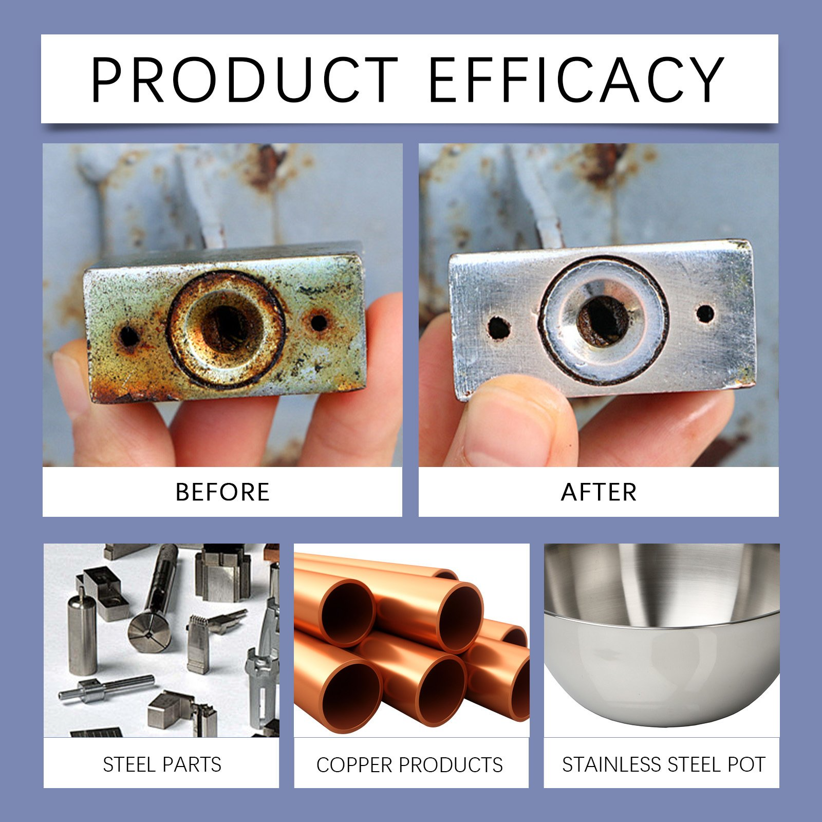 🔥Last Day 40% OFF🔥Powerful Rust Remover Spray - Instantly Restore Metal & Stainless Steel thumbnail 5