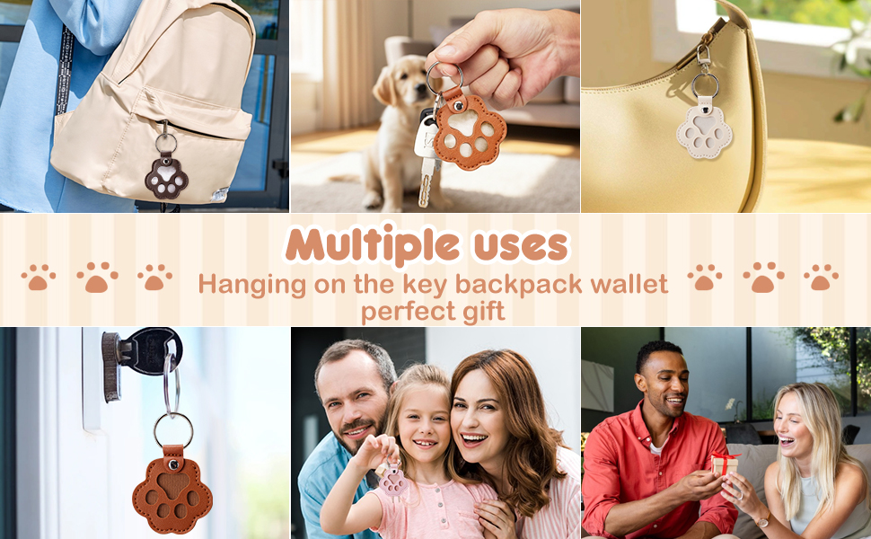 Hanging on the key backpack wallet