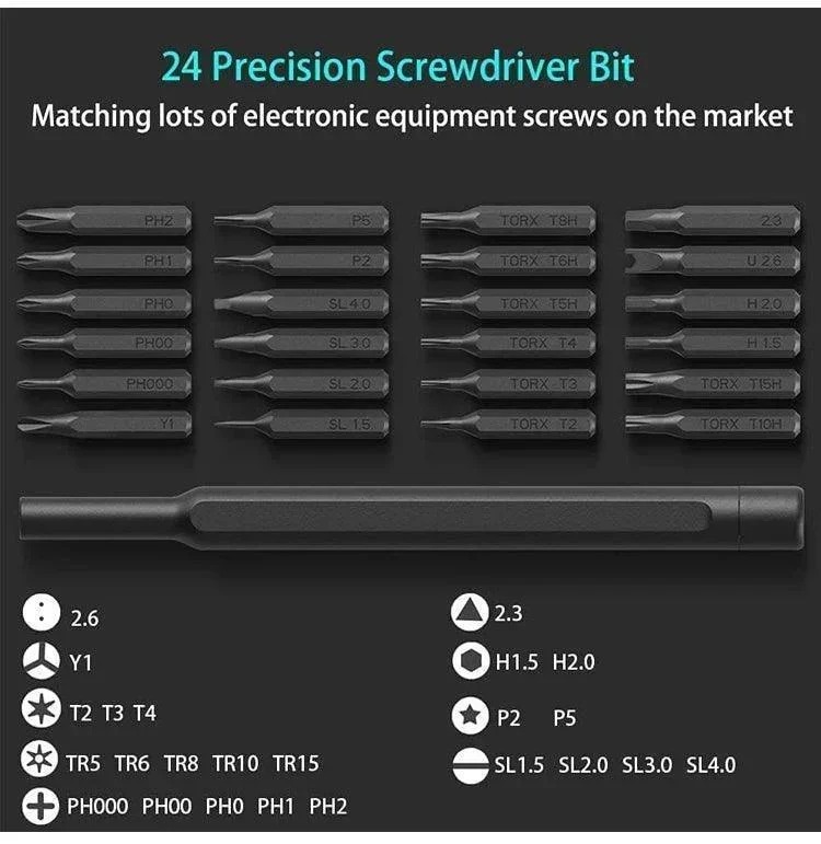 🎁2026 Hot Sale🎁🔥 50% OFF🔥🧰🪛24 in 1 Screwdriver Set thumbnail 7