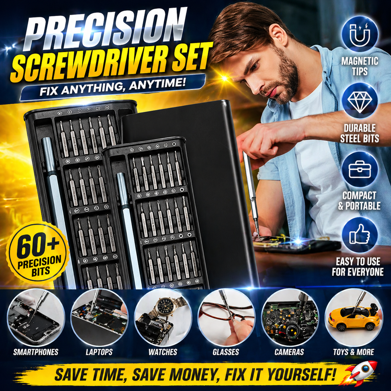 🎁2026 Hot Sale🎁🔥 50% OFF🔥🧰🪛24 in 1 Screwdriver Set - Image 1