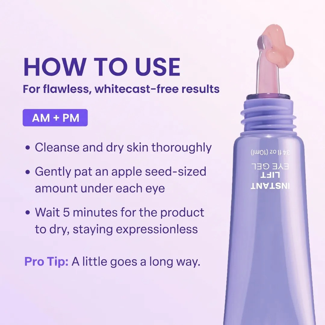 🔥SPECIAL LAUNCH PRICE🔥Instant Lift Eye Gel | For Puffiness & Bags, Wrinkles, Fine Lines and Dark Circles thumbnail 6