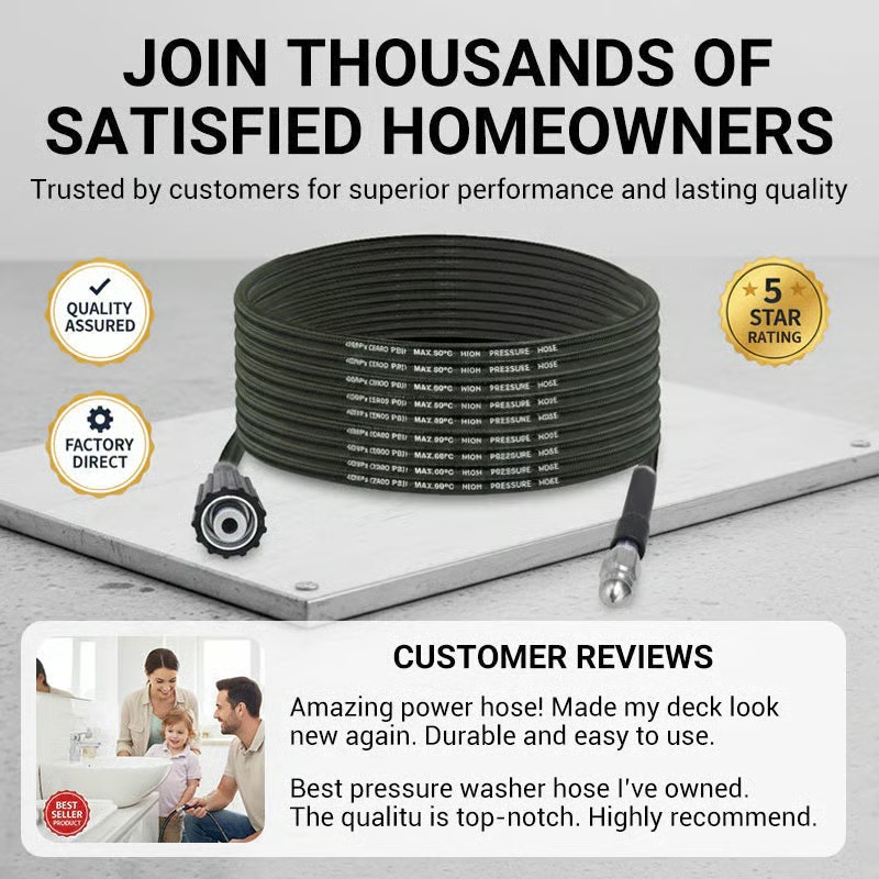 🔥🔥Hot Deal Summer SALE OFF UP TO 55%🔥🔥Triple-layer burst-proof hose – PVC & stainless steel. thumbnail 6